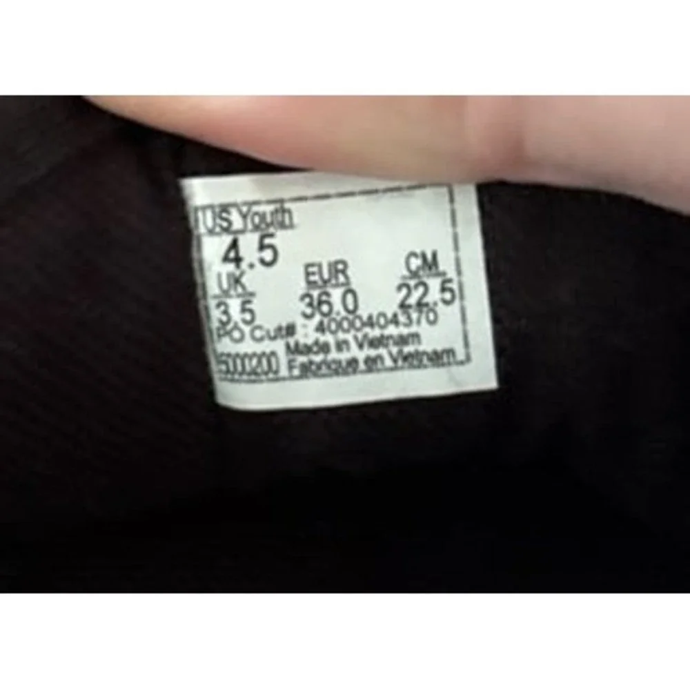 Vans‎ Atwood Triple Black Youth Comfort Sneakers Size 4.5
